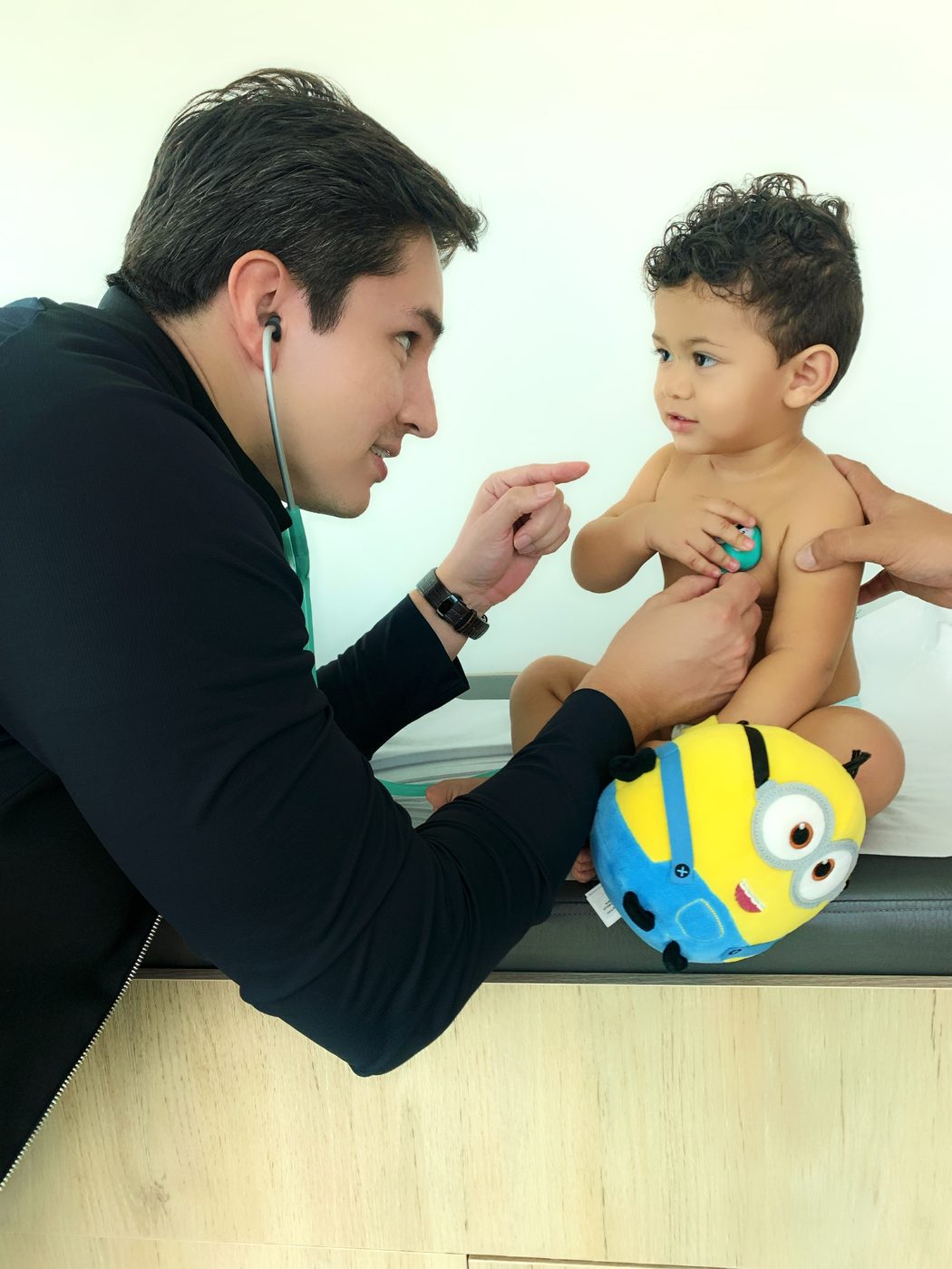 Consulta pediátrica con bebé en Panamá